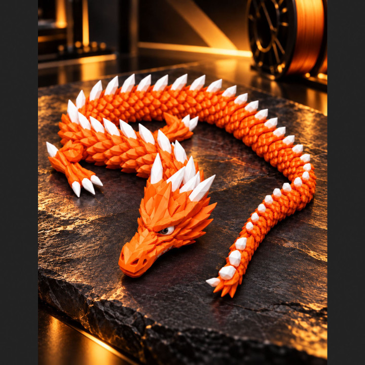 Beweglicher Drache 3D Druck | G-Print3D