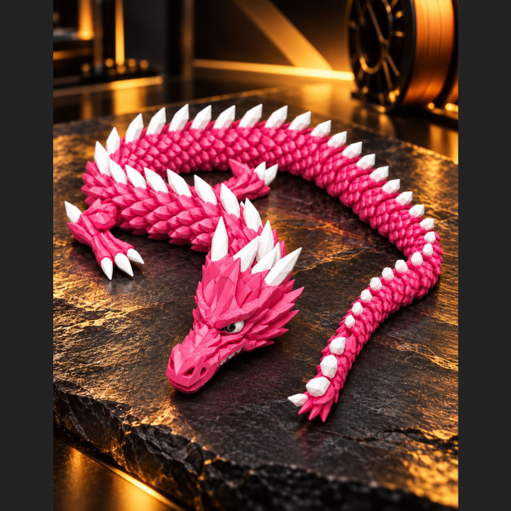 Beweglicher Drache 3D Druck | G-Print3D