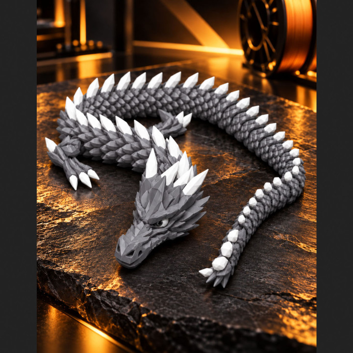 Beweglicher Drache 3D Druck | G-Print3D