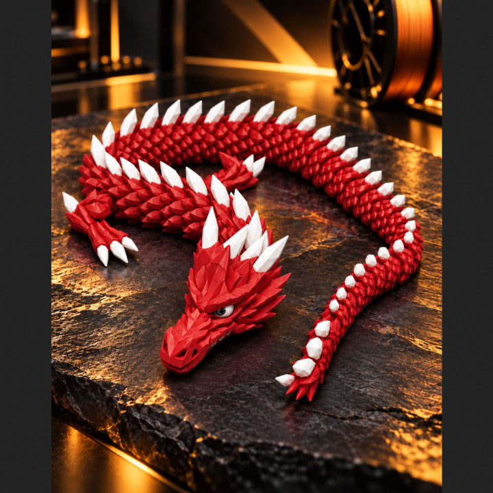 Beweglicher Drache 3D Druck | G-Print3D
