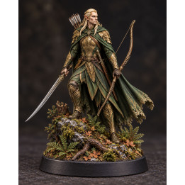 Tabletop-Figur Elf unbemalt | 3D-Druck | G-Print3D