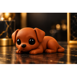 Niedliche Hundefigur 3D-Druck | Deko & Geschenk | G-Print3D