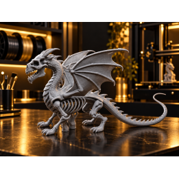 Skelett-Drache 3D-Druck | Fantasy Deko & Sammlerfigur | G-Print3D