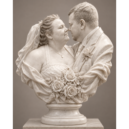 Eigene Büste – personalisierter 3D-Druck nach Foto