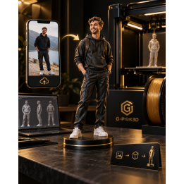 Personalisierter 3D-Druck nach eigenem Foto | Individuelles Wunschmodell | G-Print3D