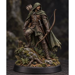 Tabletop-Figur Waldläufer unbemalt | 3D-Druck | G-Print3D