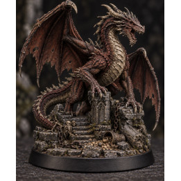 Tabletop-Figur Drache unbemalt | 3D-Druck | G-Print3D